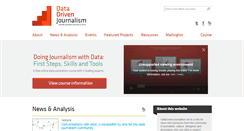Desktop Screenshot of datadrivenjournalism.net